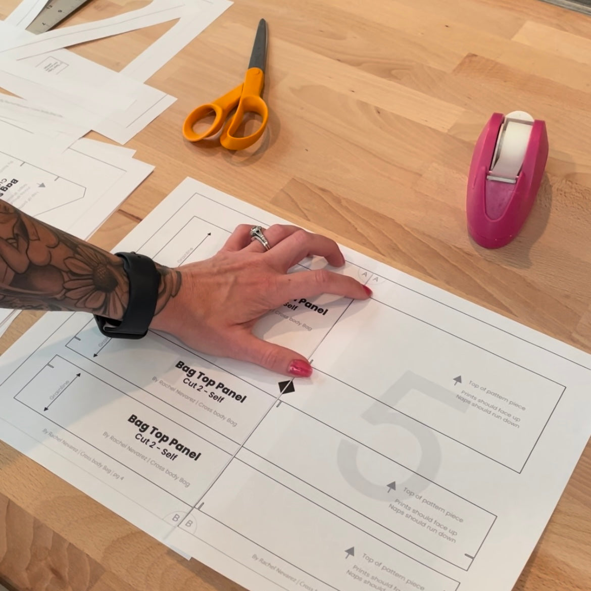 Crossbody Bag PDF Pattern