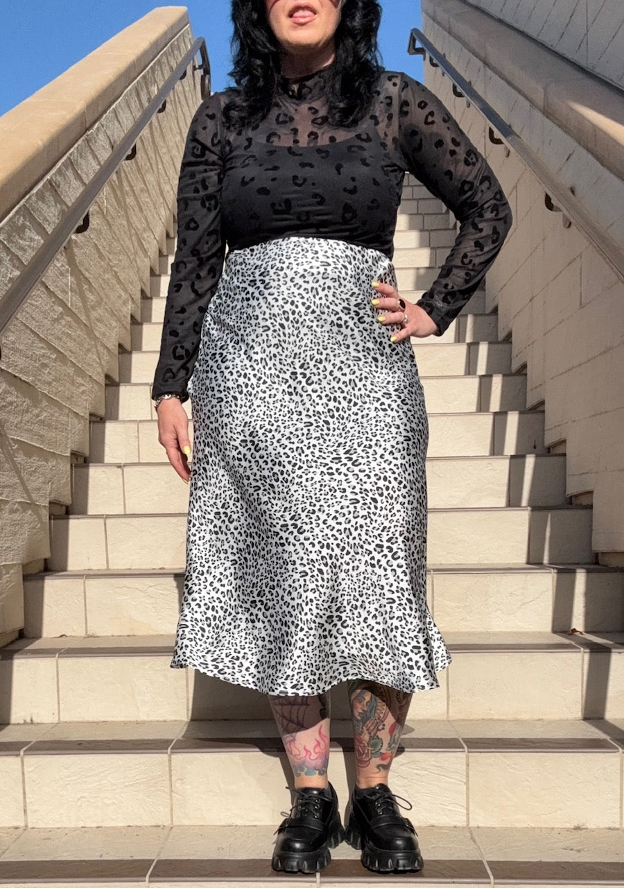 Drift Skirt - Ghost Leopard
