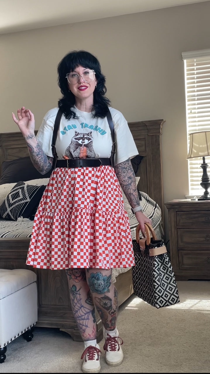 Upcycled Tee Dress - Don't Over Think It