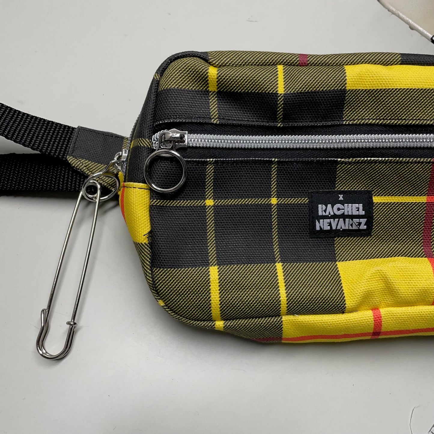 Crossbody Bag - Yellow Plaid