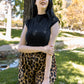 After Hours Mock Neck Top - Black