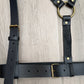 Obsessed With You Fashion Harness - Black/Antique Brass