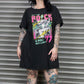 Backstage ‘77 Tee Dress - Black