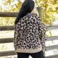 Leopard Social Club Knit Shacket - Leopard/Charcoal