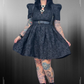 Midnight Heart Dress - Black