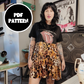 FREE Signature Tee Shirt Dress PDF Pattern