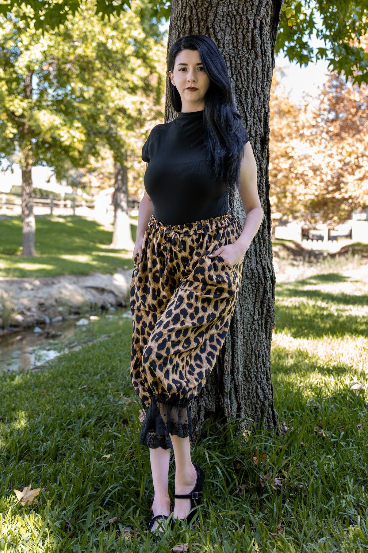 Pretty Reckless Bloomers - Leopard/Black