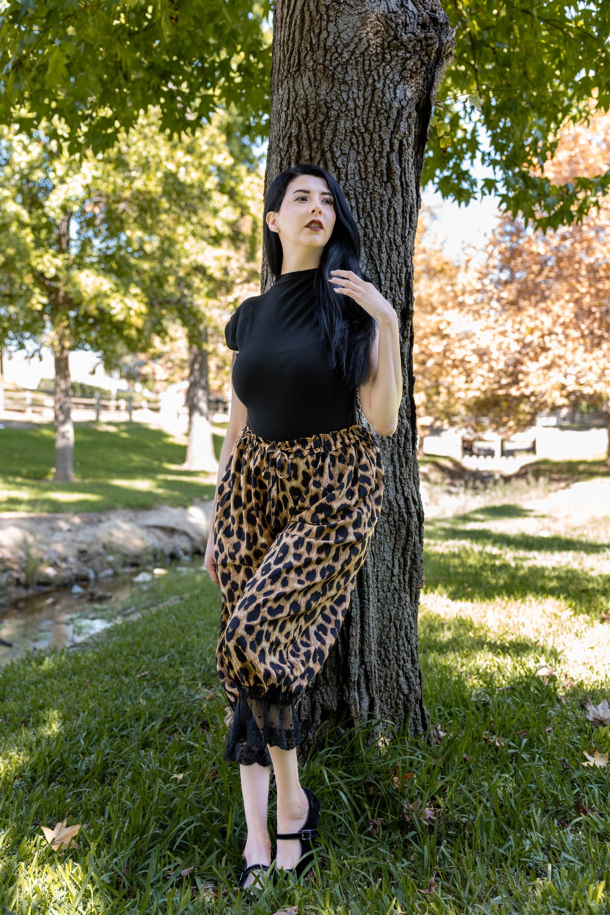 Pretty Reckless Bloomers - Leopard/Black