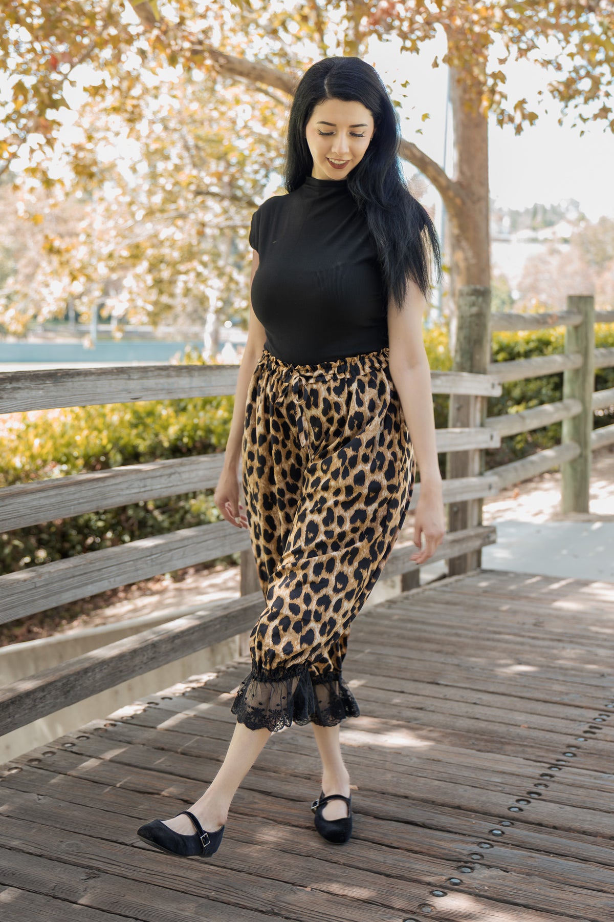 Pretty Reckless Bloomers - Leopard/Black