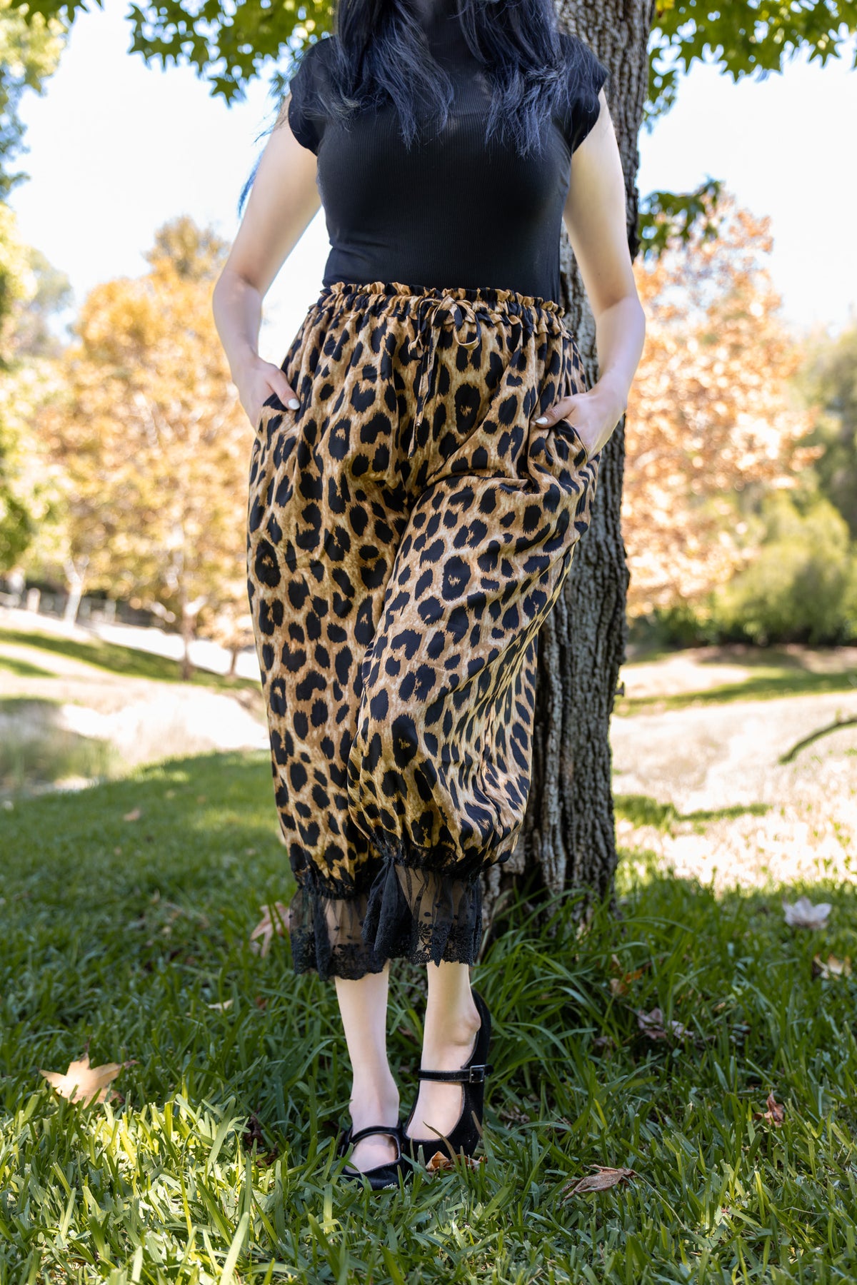 Pretty Reckless Bloomers - Leopard/Black