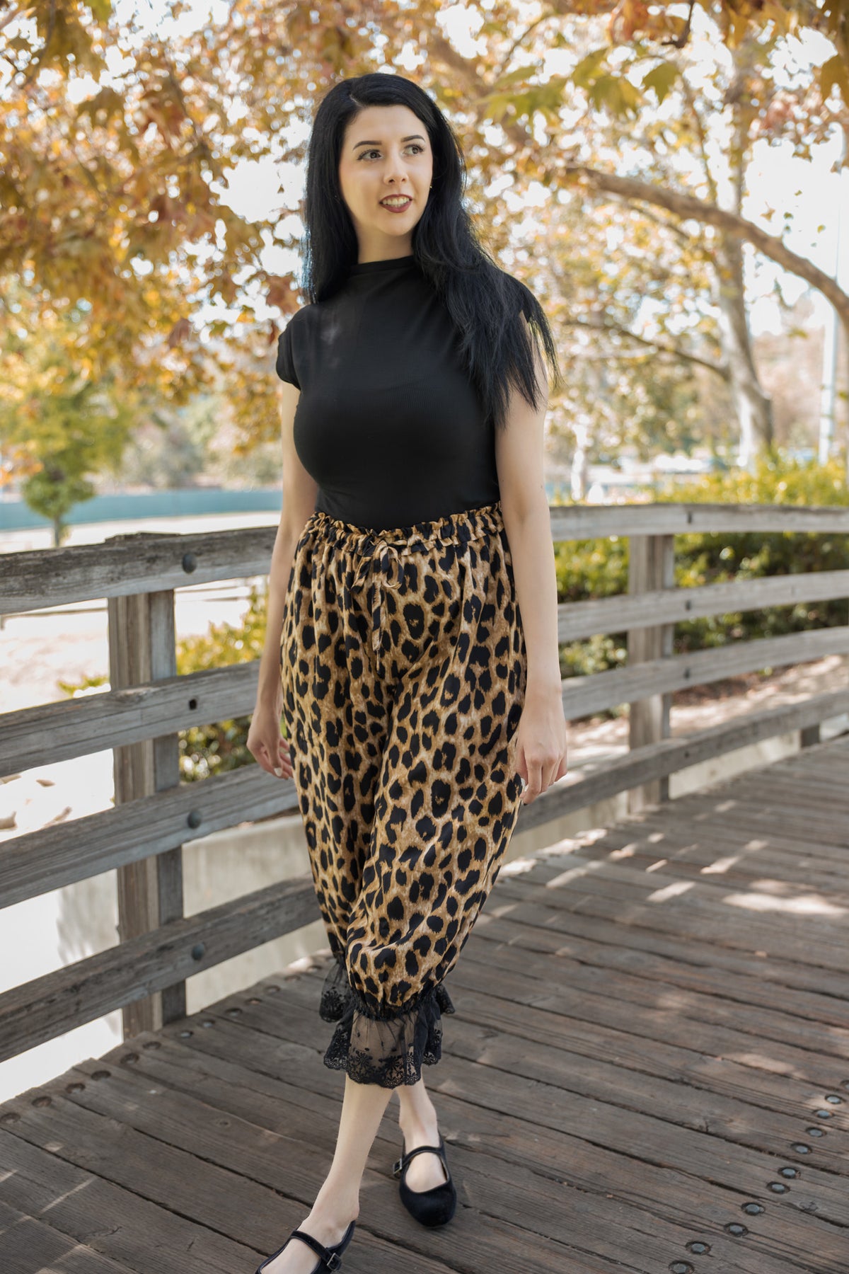 After Hours Mock Neck Top - Black