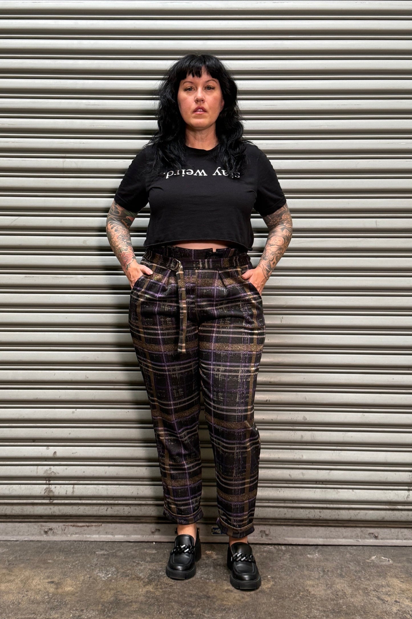 Authority Plaid Pant