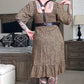 Obsessed With You Fashion Harness - Brown Leather