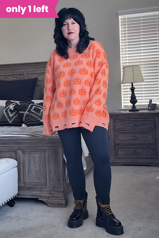 Jack O’ Charmed Sweater - Orange