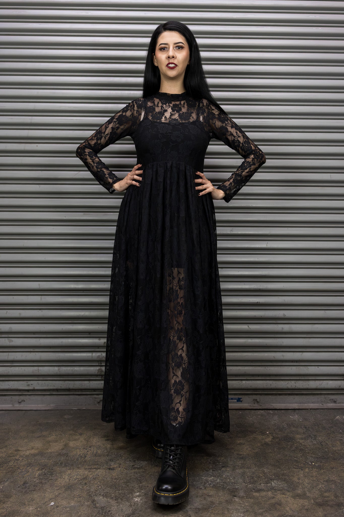 Mist Lace Maxi Dress