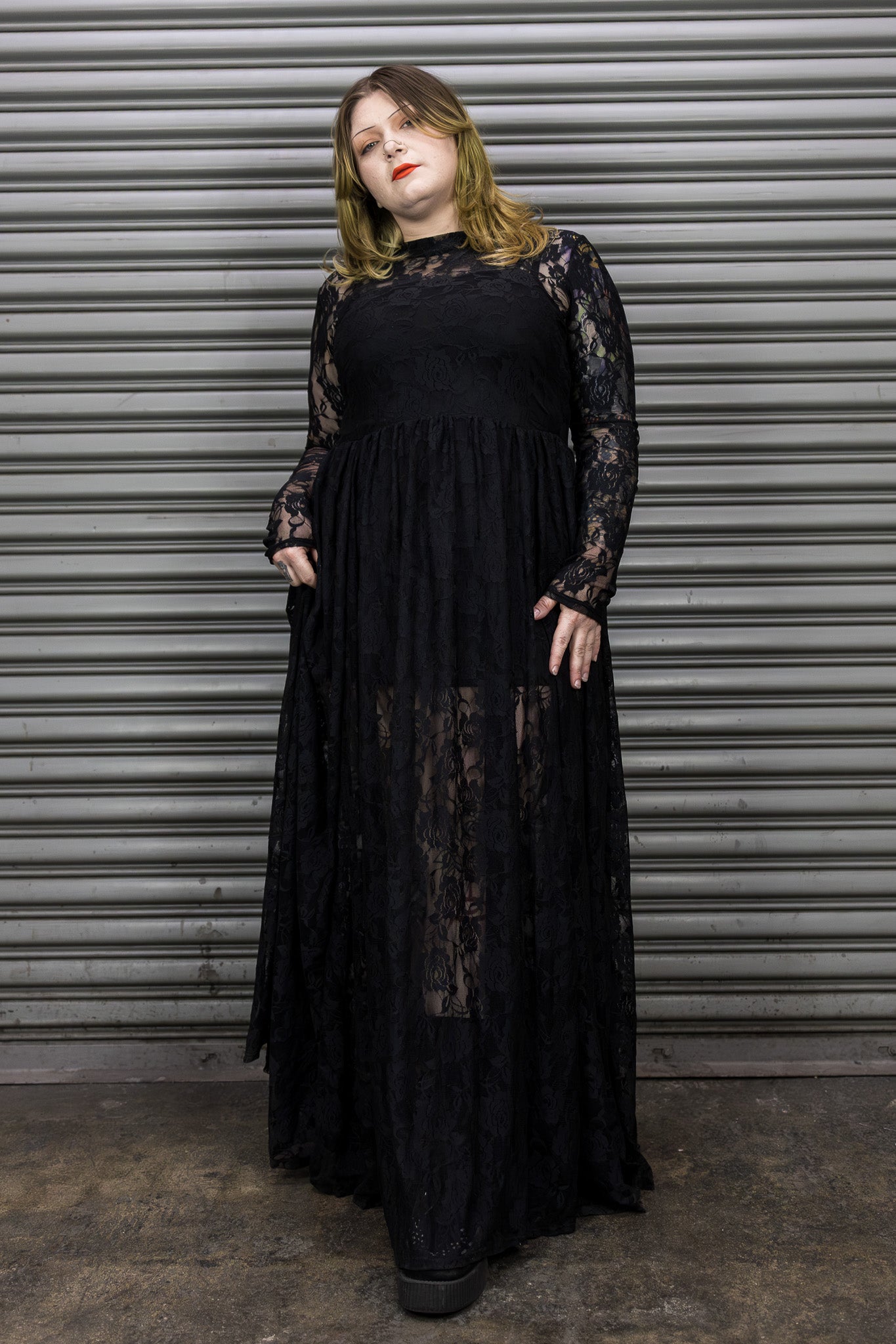 Mist Lace Maxi Dress - Black byrachelnevarez Mist Lace Maxi Dress - Black byrachelnevarez