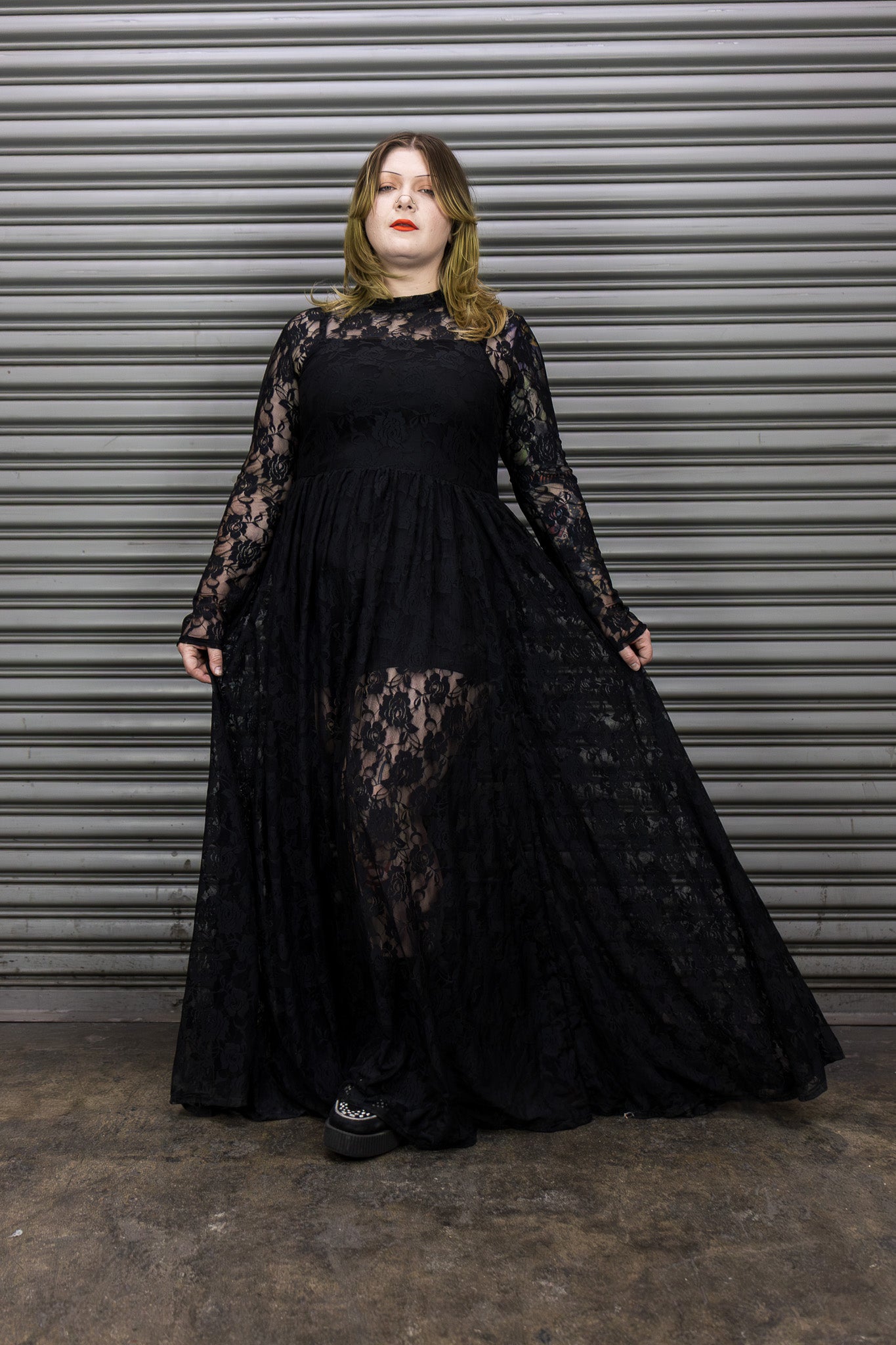 Mist Lace Maxi Dress