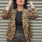 Power Move Leopard Blazer - Leopard