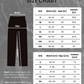 Side stage satin pants size chart.