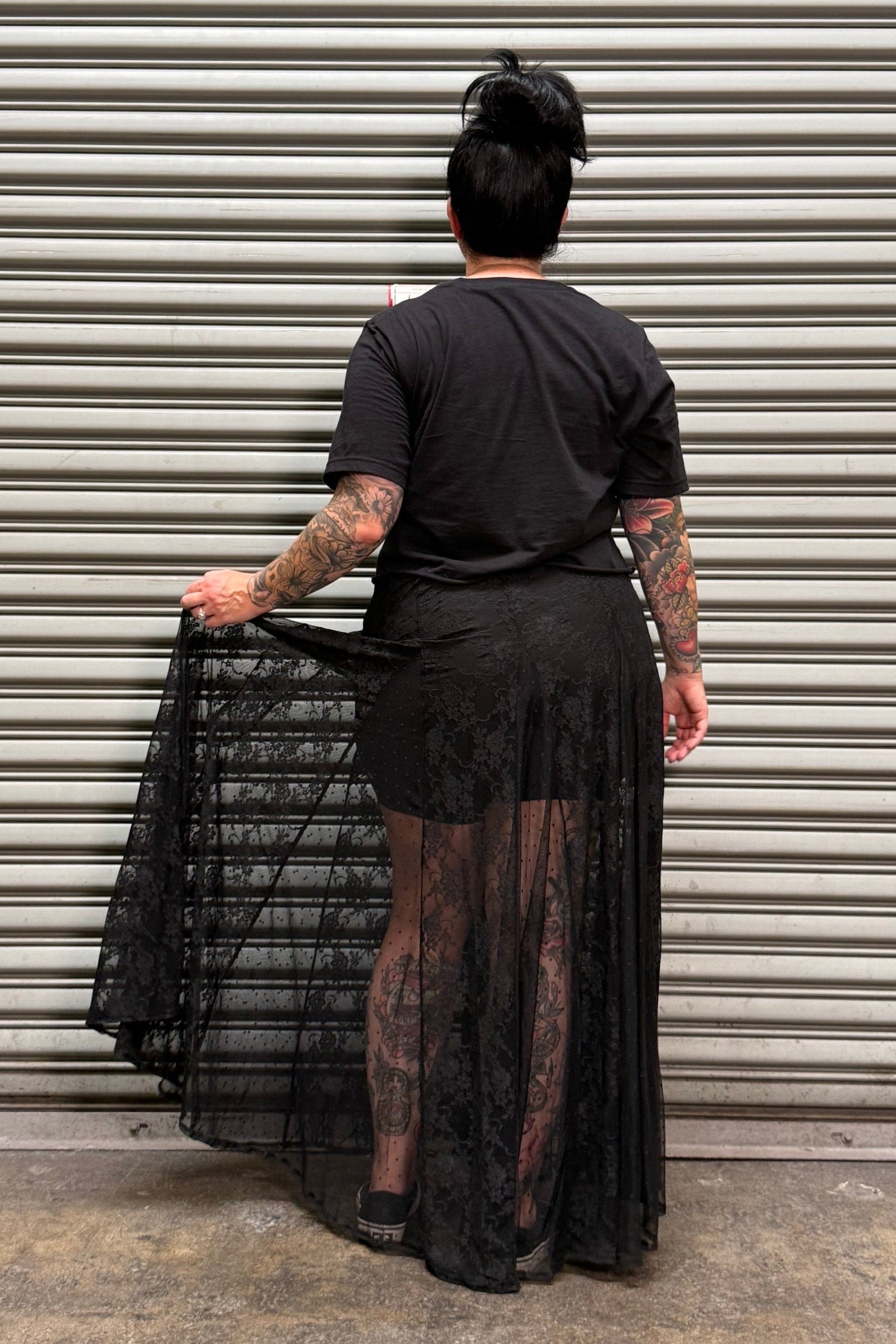 Veil of Night Skirt - Black – byrachelnevarez