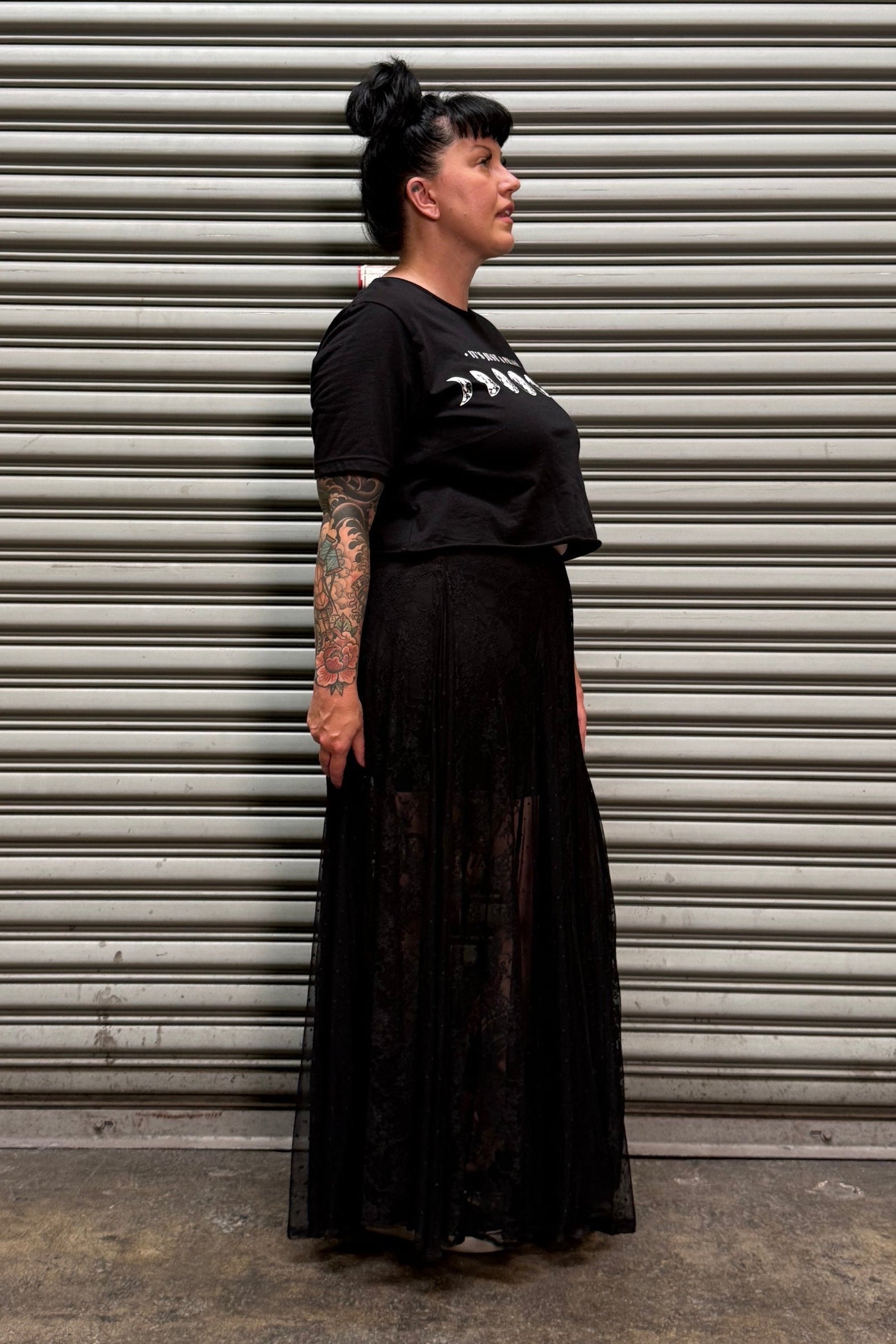 Veil of Night Skirt - Black – byrachelnevarez
