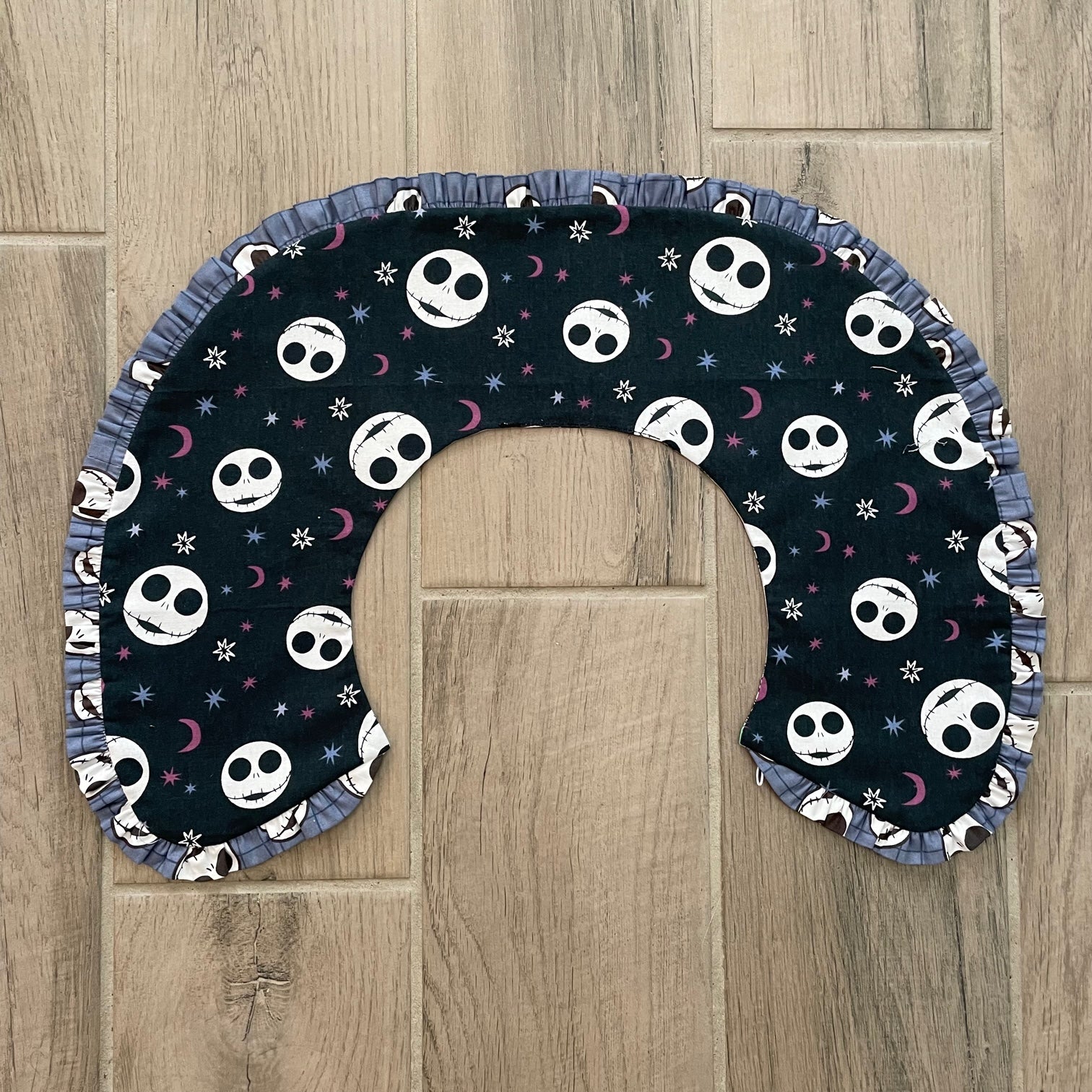 Nightmare Before Christmas Jack and Sally statement collar